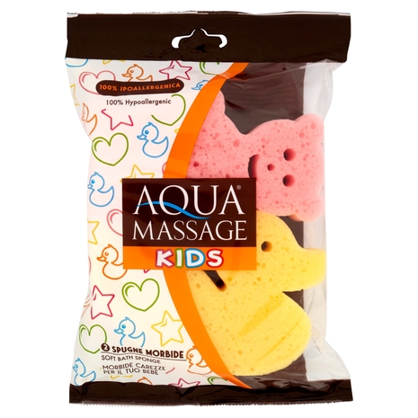 Aquamassage Kids Spugne Morbide 2 pz